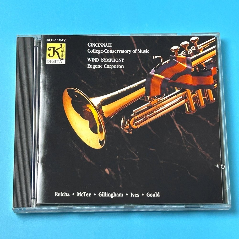 RARE Cincinnati College‎ Conservatory Of Music Wind Symphony Eugene Corporon CD